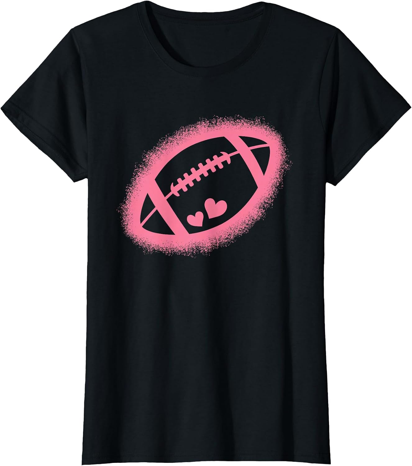 Cute Pink American Football Women Girls Kids