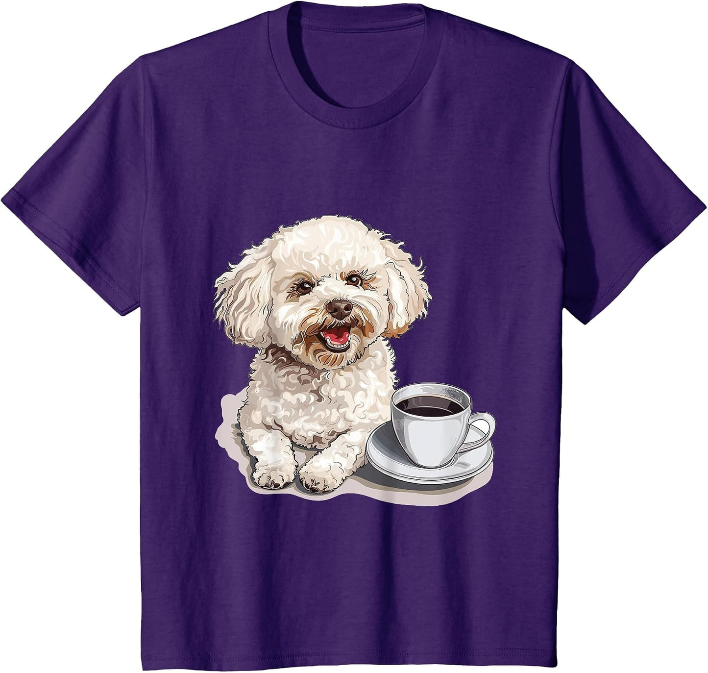 Bichon Frise Coffee Dog Breed Graphic