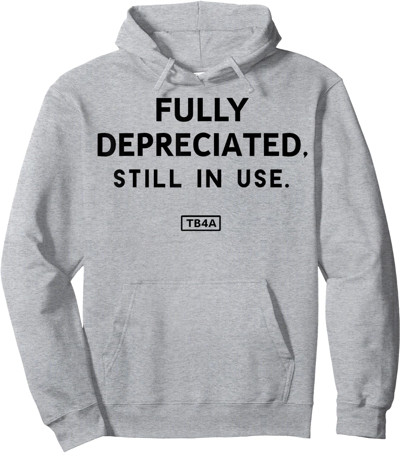 Fully Depreciated Still In Use Hoodie - Hoodie | Ash