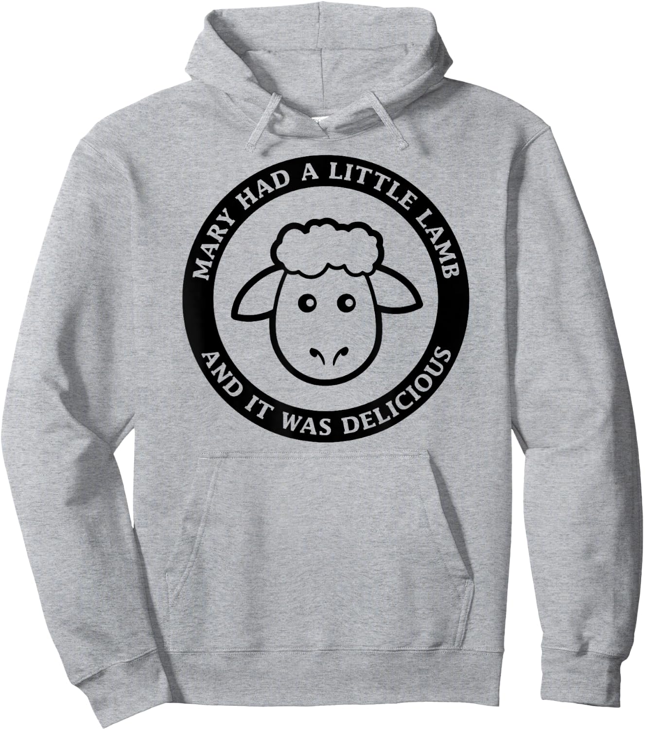 Mary had a Little Lamb Hoodie - Hoodie | Ash