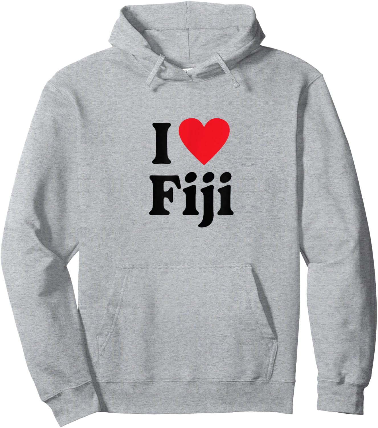 I love Fiji Hoodie - Hoodie | Ash