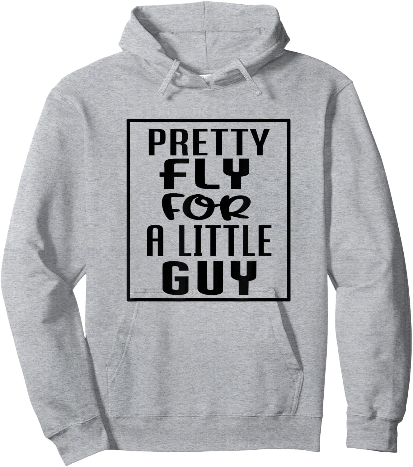 Pretty Fly For A Little Guy Casual Toddler Boys Hoodie - Hoodie | Ash