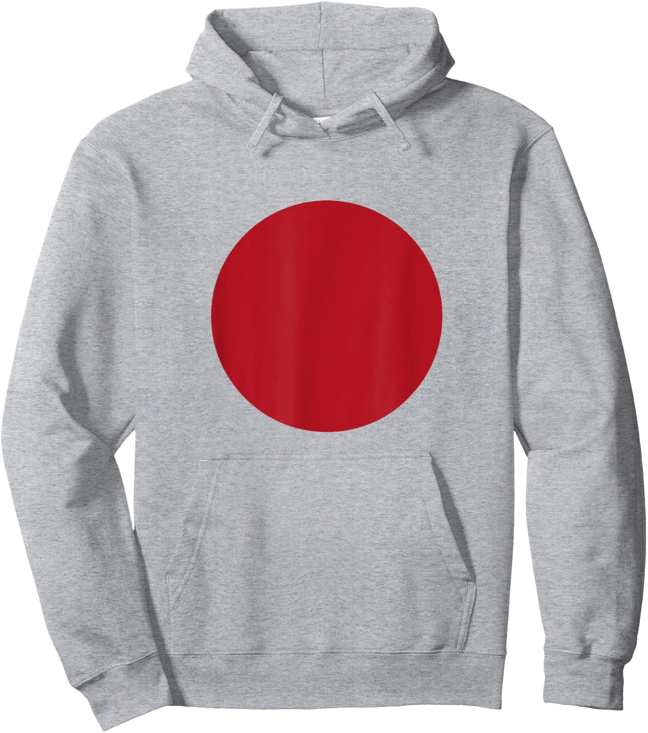 Japan Country Flags of the World Red Circle Hoodie - Hoodie | Ash