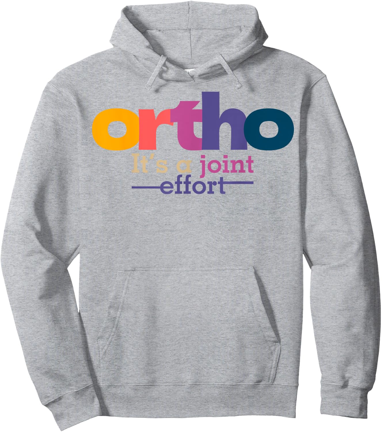 Funny Orthopedic Slogan Bone Humor Orthopedist Hoodie - Hoodie | Ash
