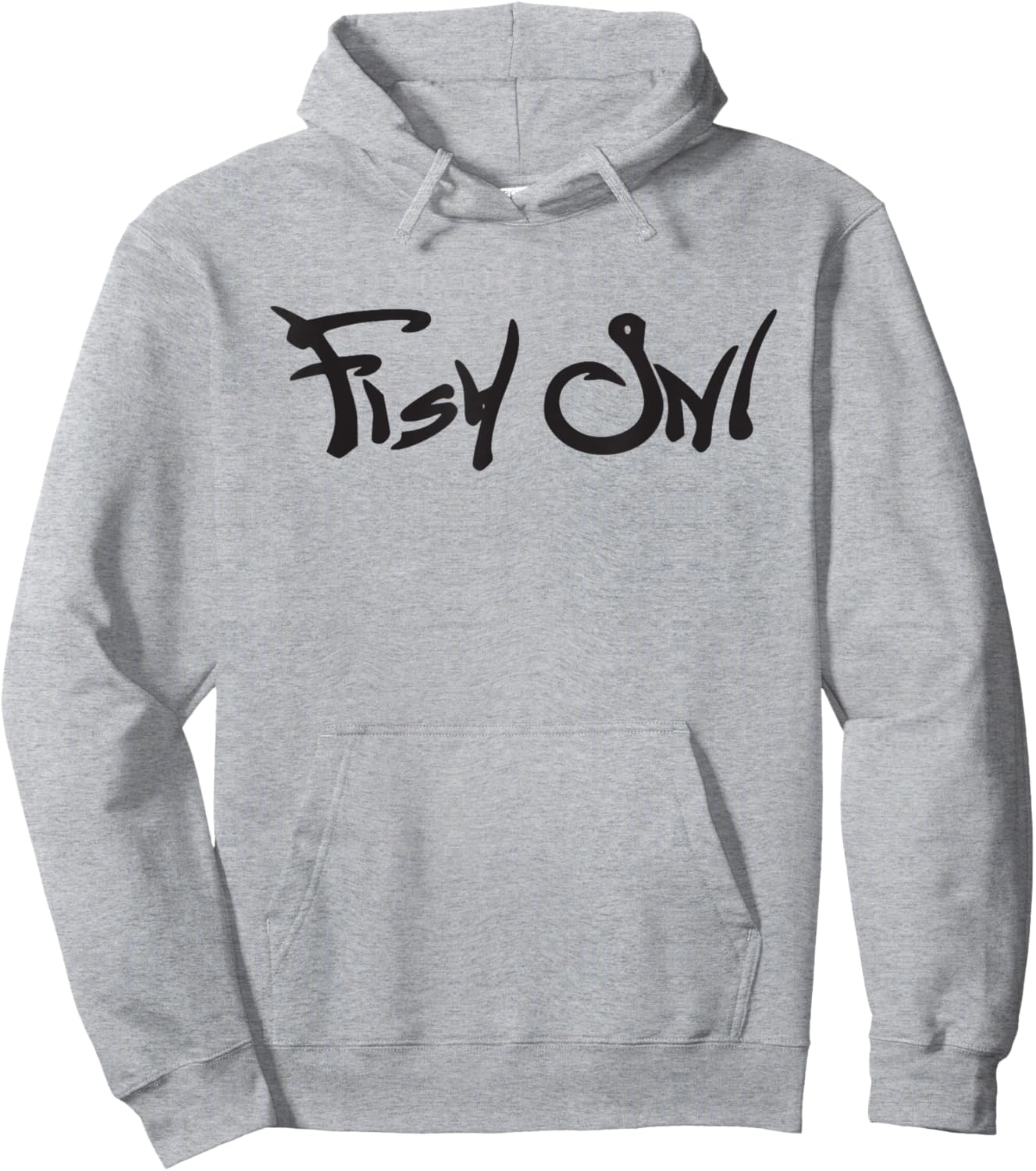 Fish On! - Reel Life Fishing Hoodie - Hoodie | Ash