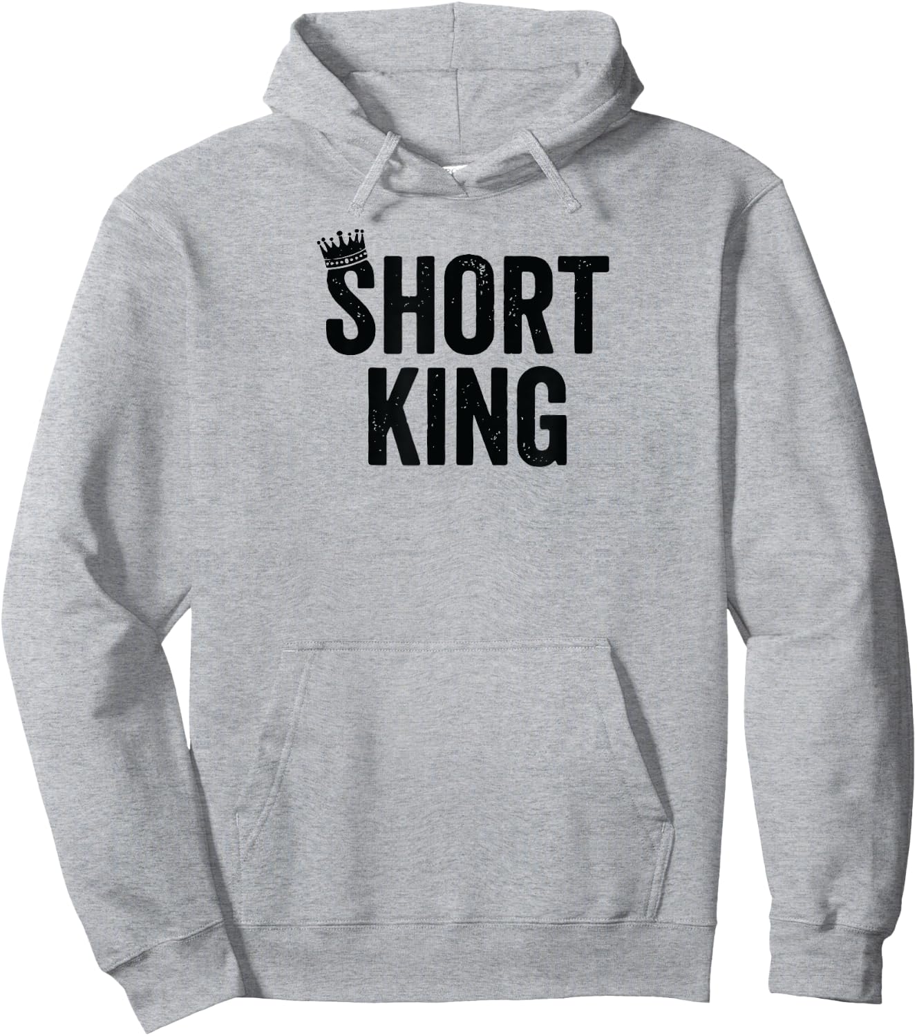Short King Hoodie - Hoodie | Ash