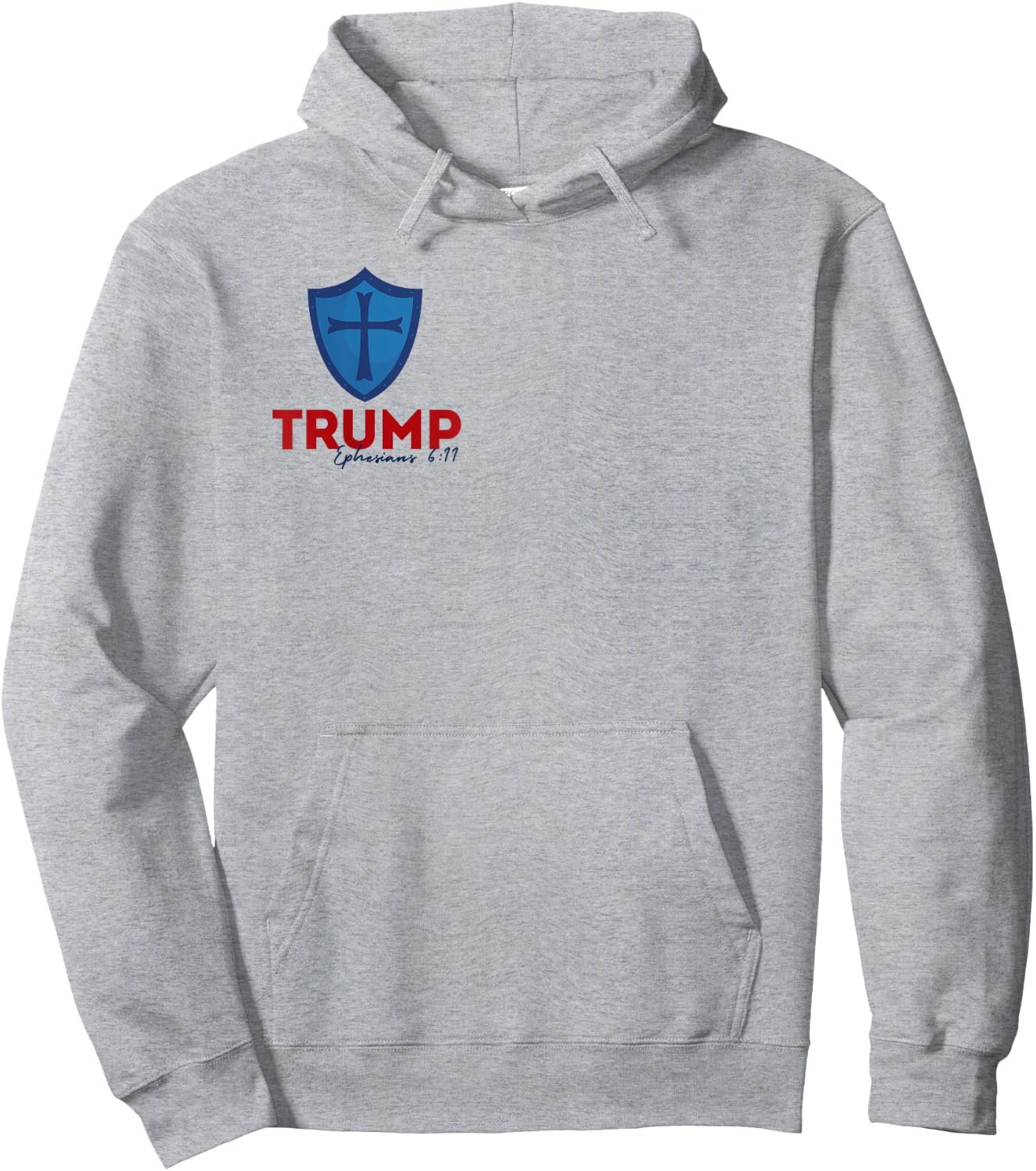 TRUMP -Armour of God -Ephesians 6:11 Hoodie - Hoodie | Ash