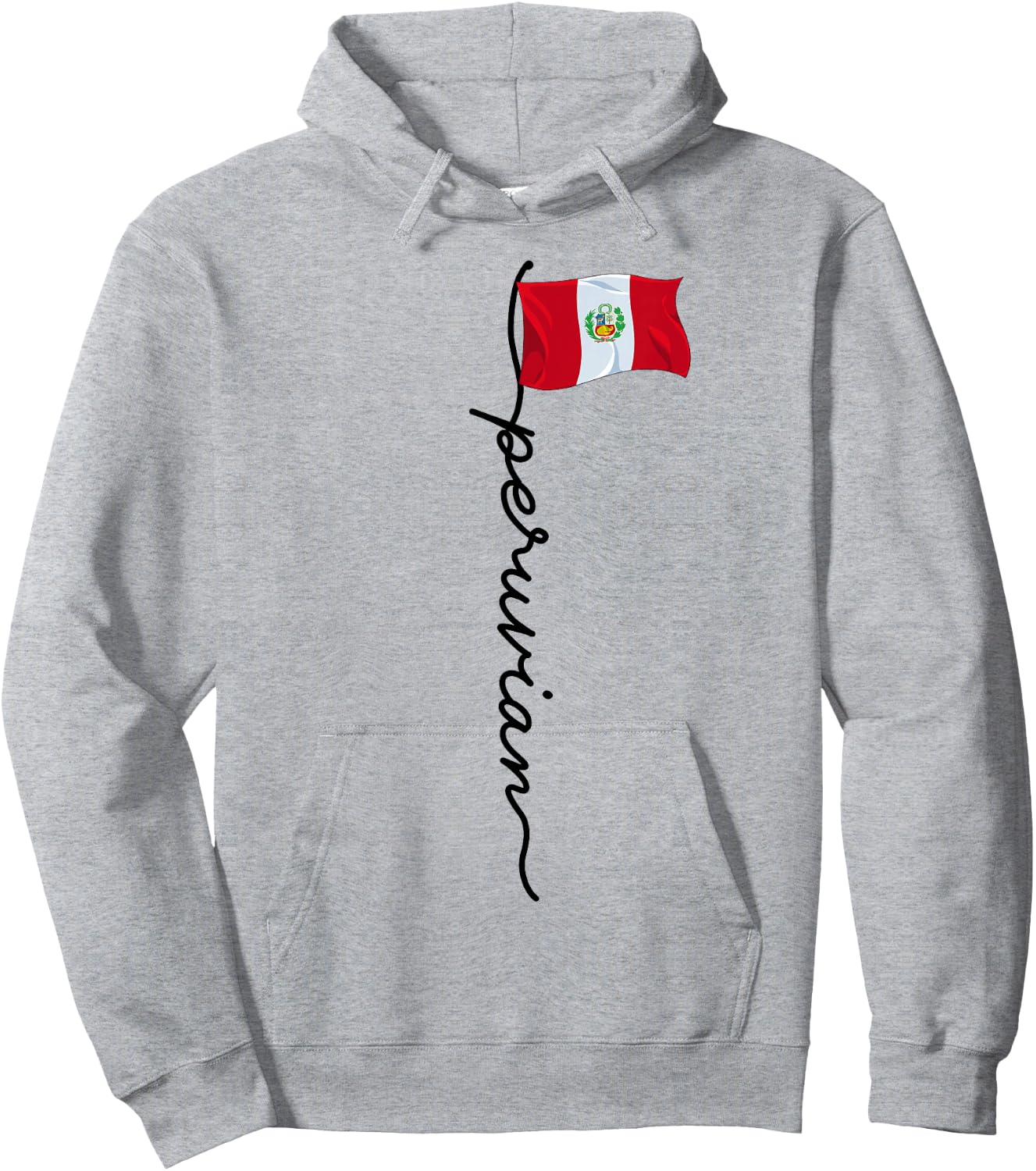 Peru Signature Peruvian Hoodie - Hoodie | Ash