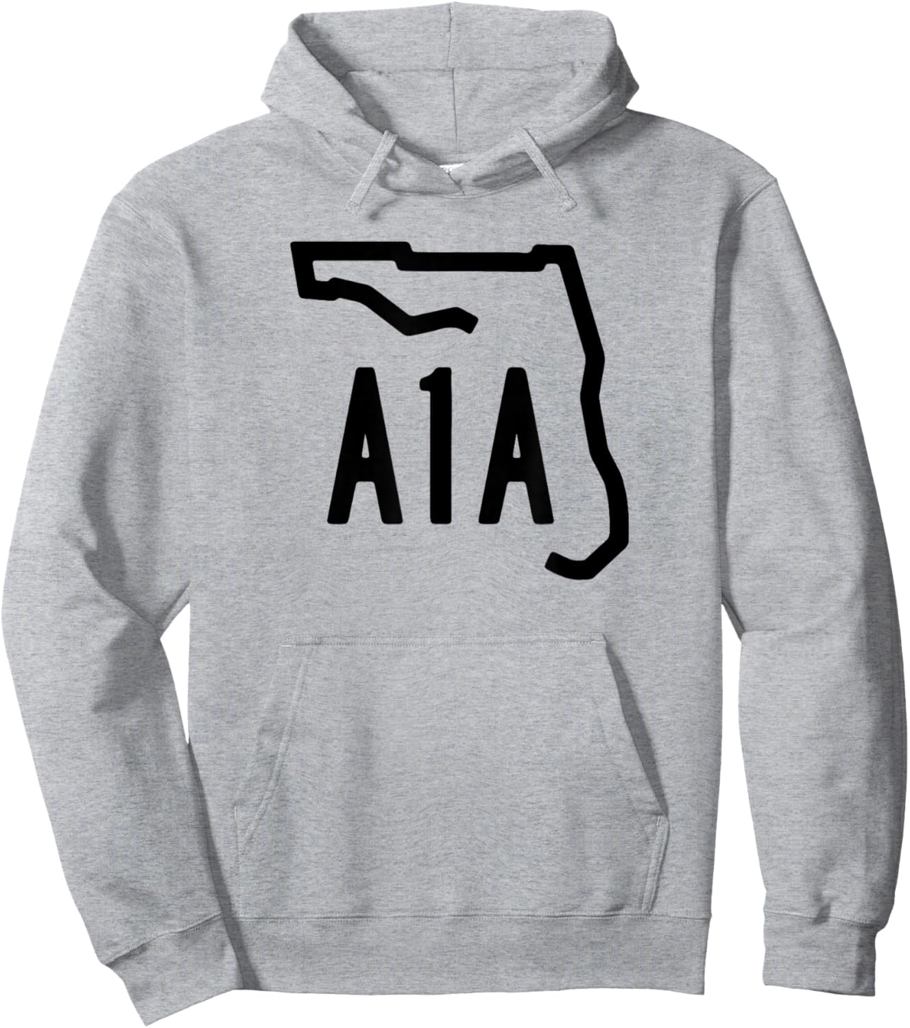 A1A Beachfront Avenue Atlantic Ocean Hoodie - Hoodie | Ash