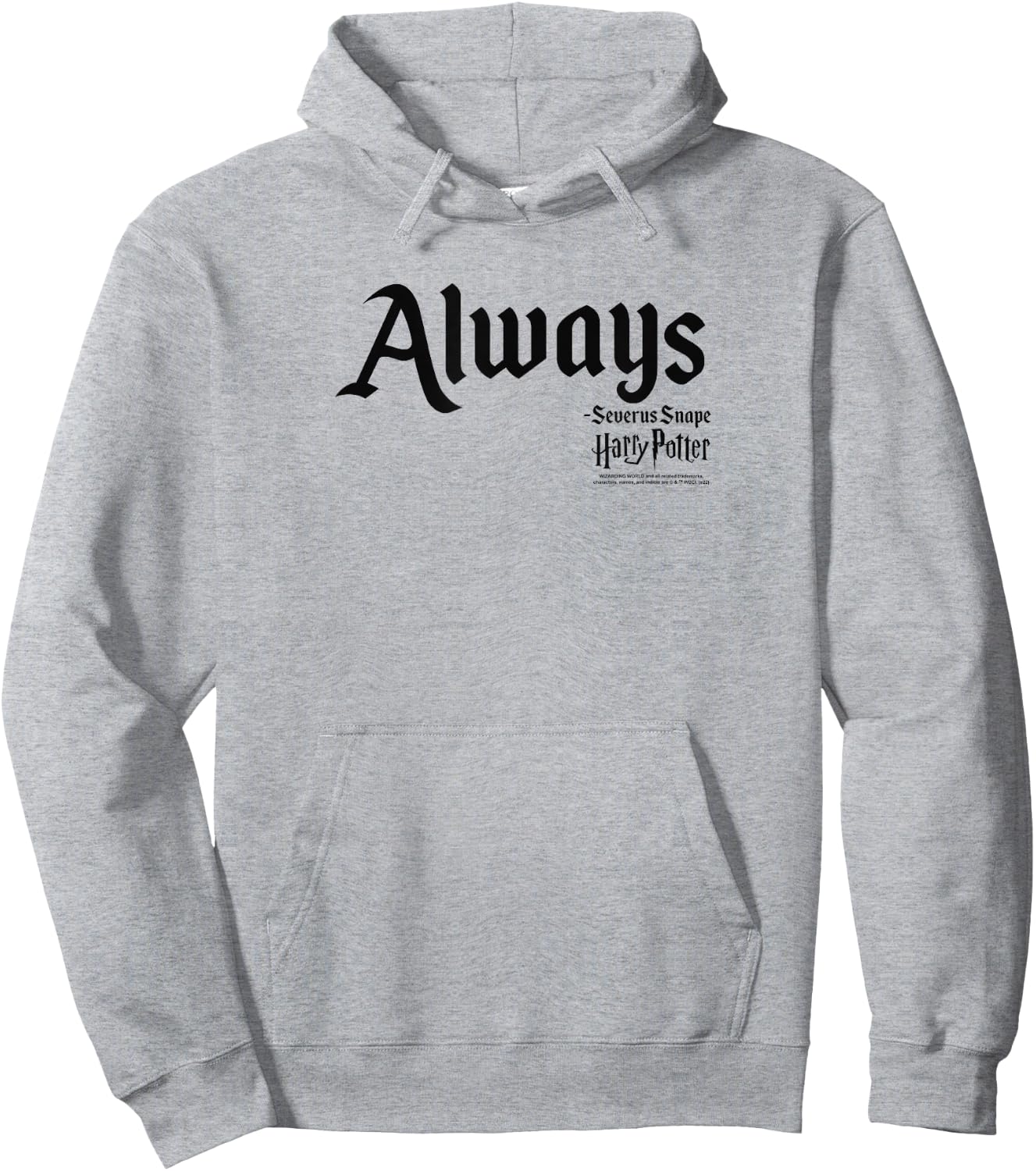 Harry Potter Always Hoodie - Hoodie | Ash