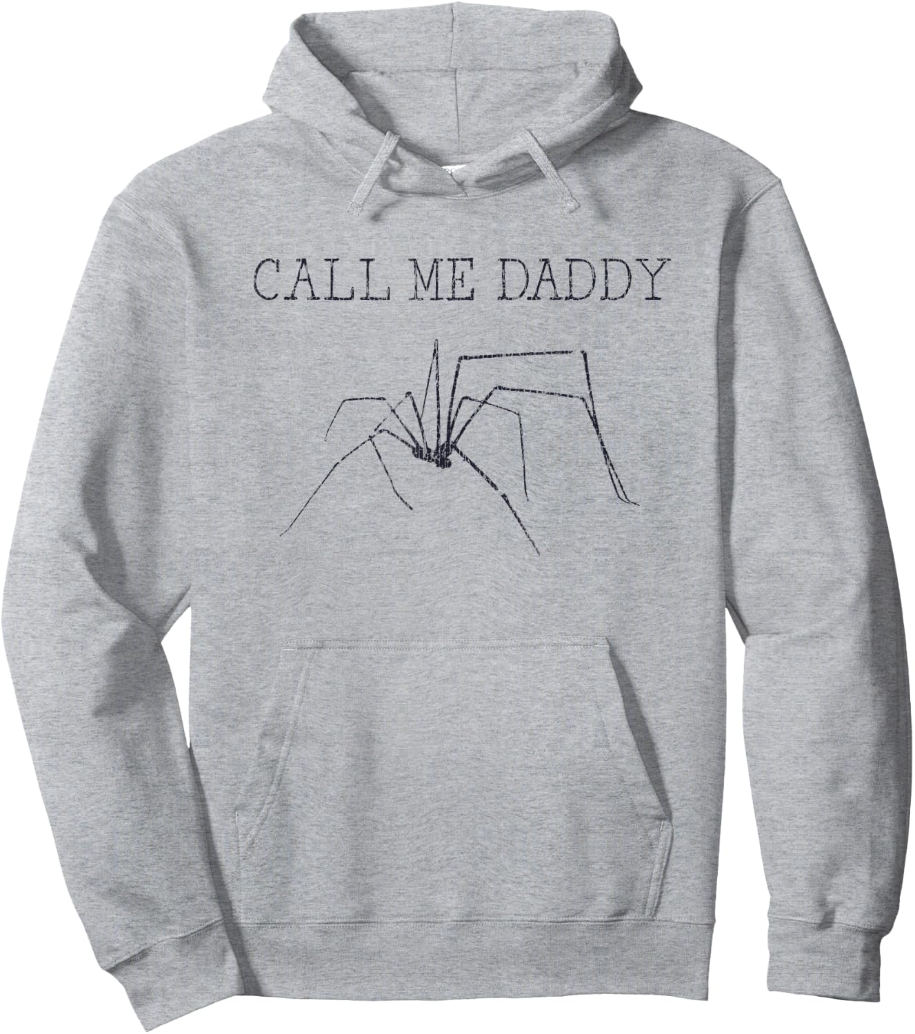 Call Me Daddy Spider Funny Animal Quote Hoodie - Hoodie | Ash