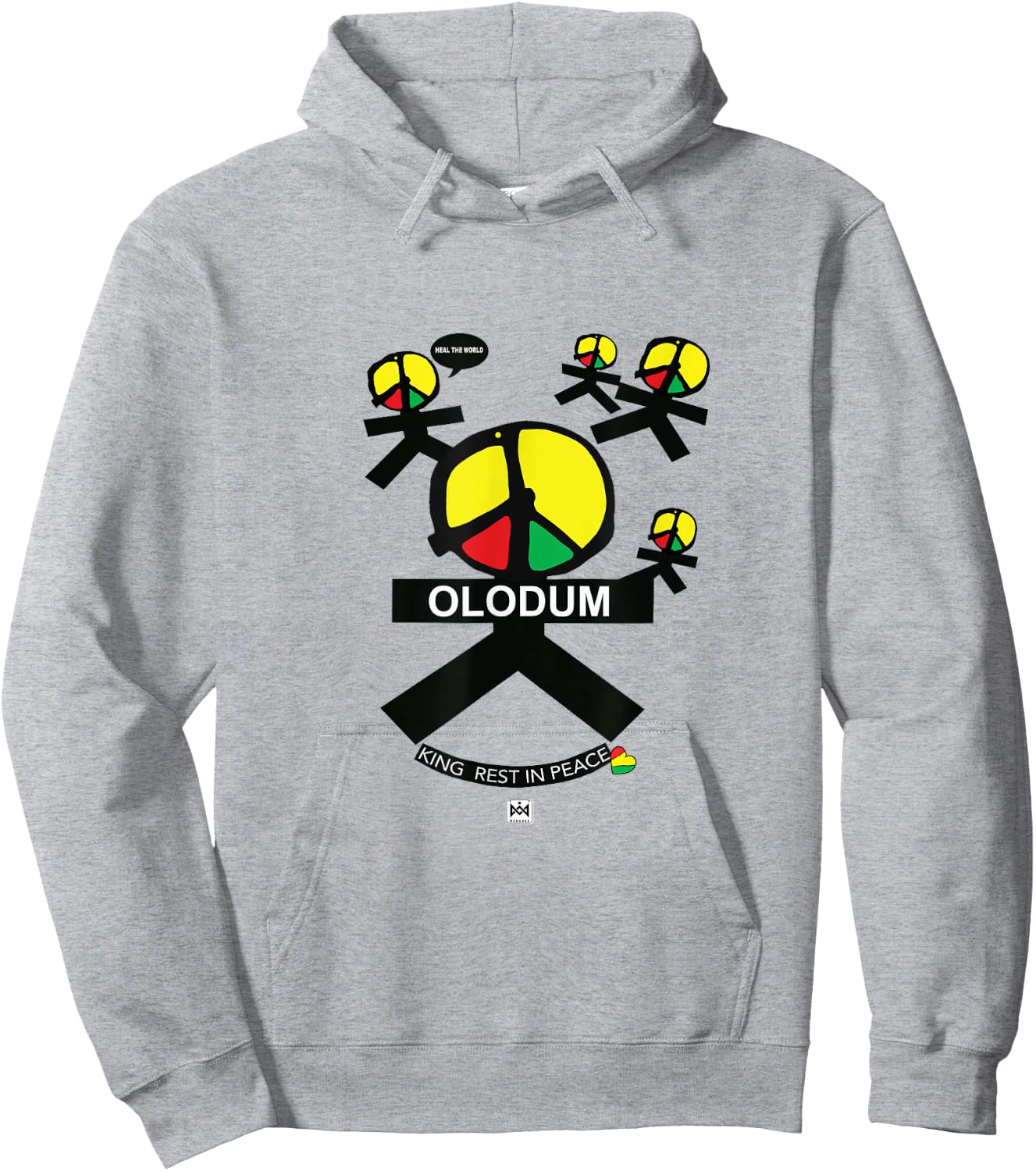 Olodum Hoodie - Hoodie | Ash