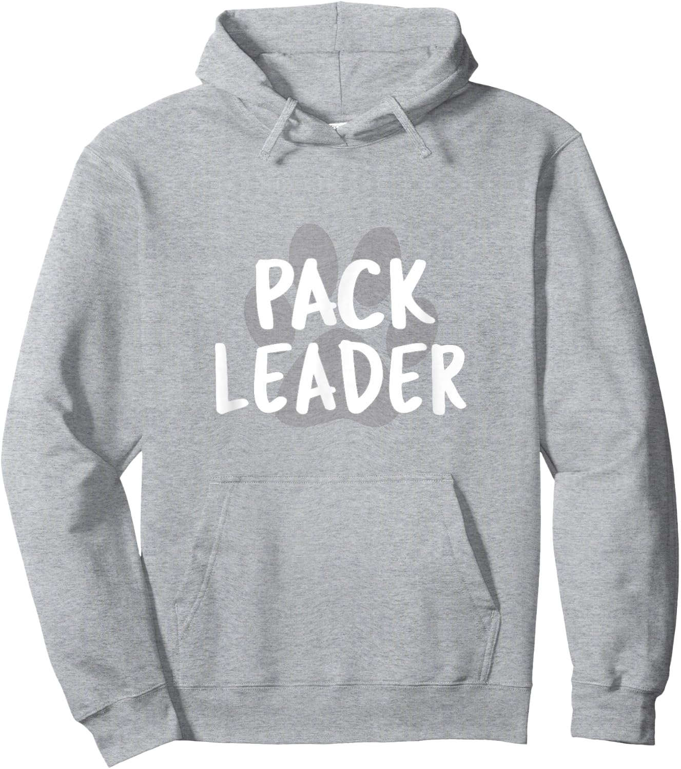 Pack Leader T Shirt - Dog Lovers Hoodie - Hoodie | Ash