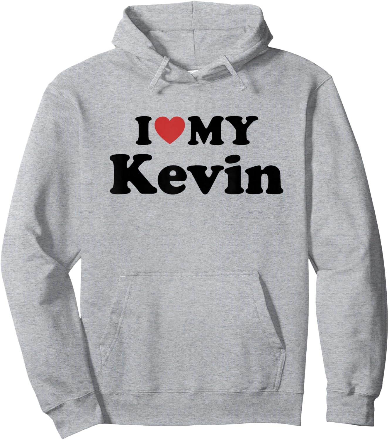 I Love My Kevin Hoodie - Hoodie | Ash