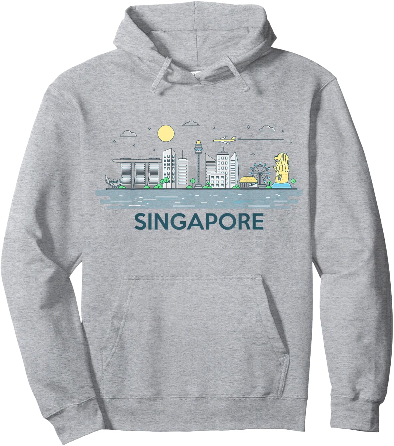 Singapore Kids Hoodie - Hoodie | Ash