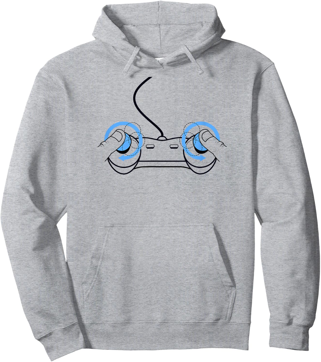Funny boobs controller design Hoodie - Hoodie | Ash