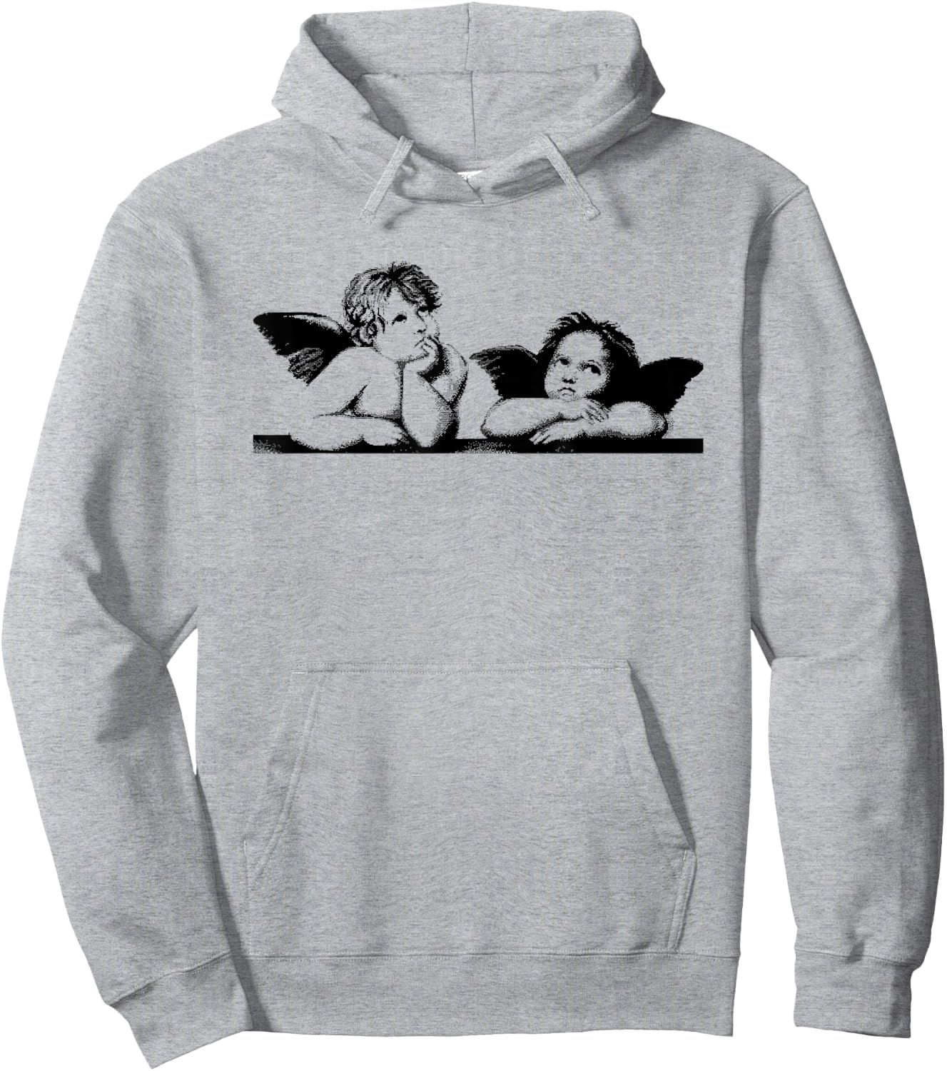 Michelangelo Art of Angels Hoodie - Hoodie | Ash
