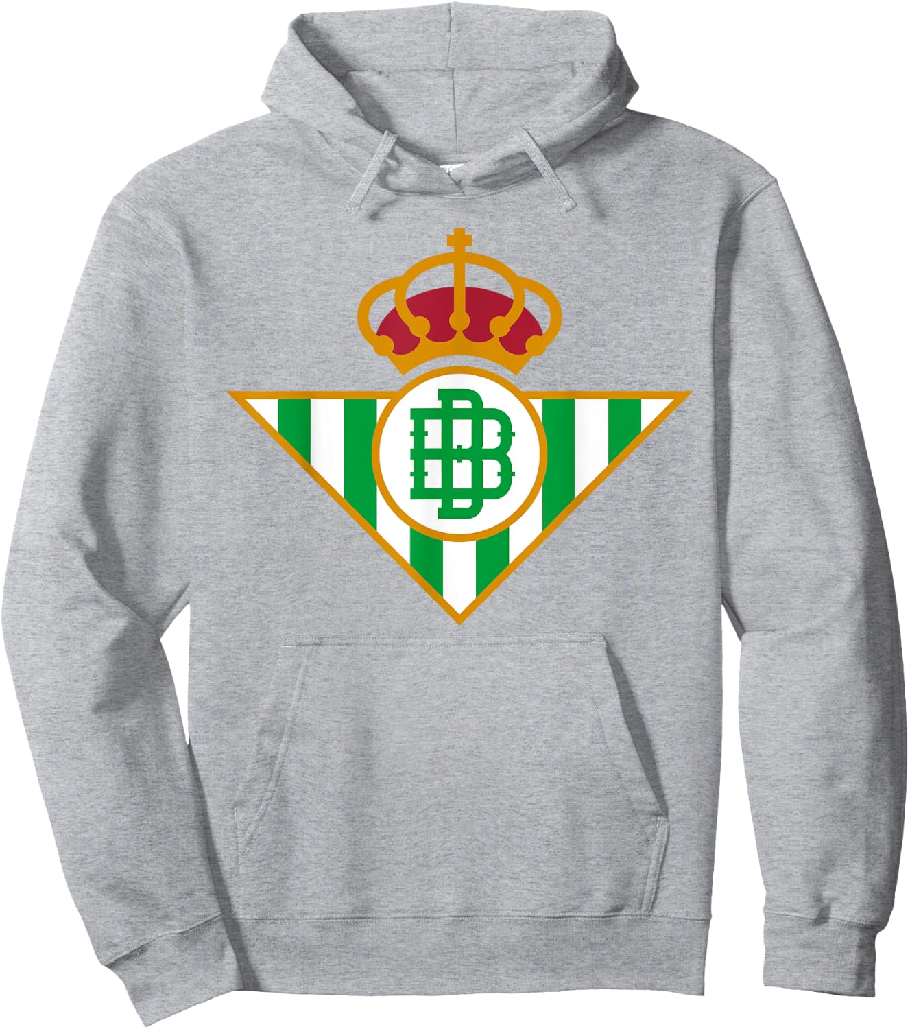 Real Betis sports exclusive collection. Hoodie - Hoodie | Ash