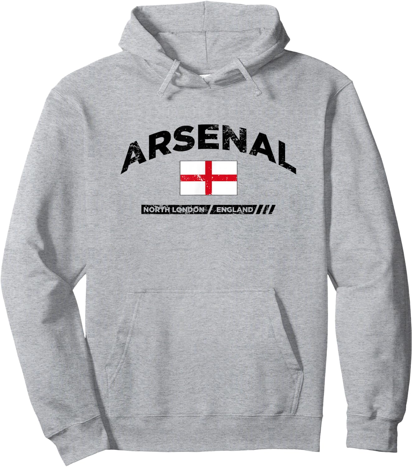 Arsenal Town of North London, England UK Hoodie - Hoodie | Ash