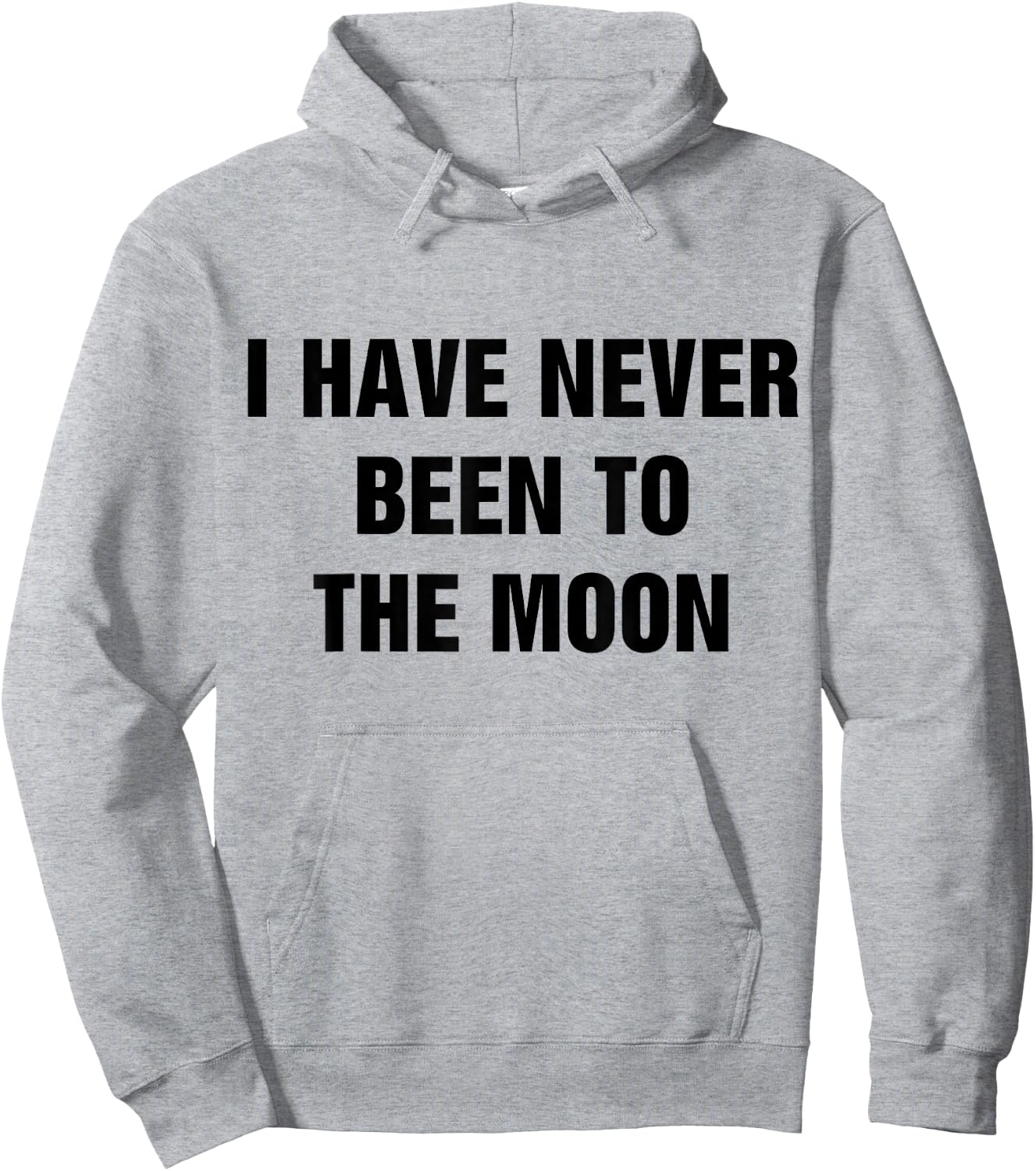 I Have Never Been to The Moon Hoodie - Hoodie | Ash