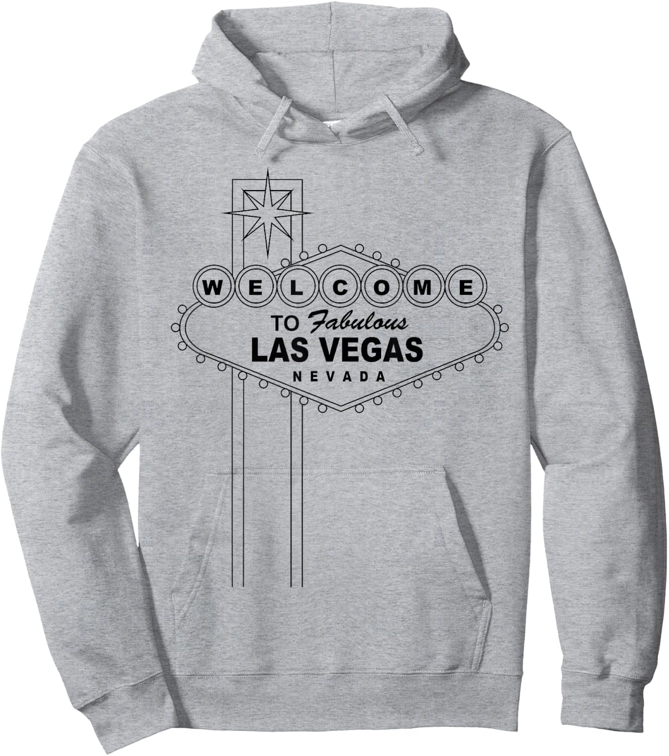 Welcome to Las Vegas Hoodie - Hoodie | Ash