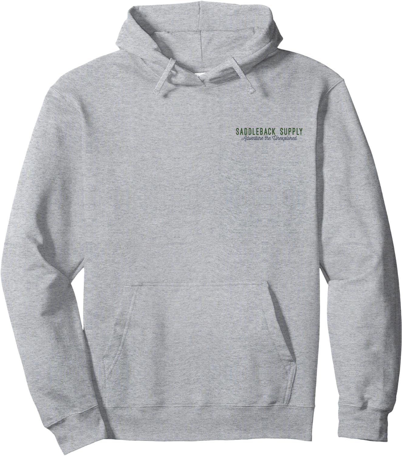 Saddleback Camping Bear Lightweight Graphic Hoodie - Hoodie | Ash