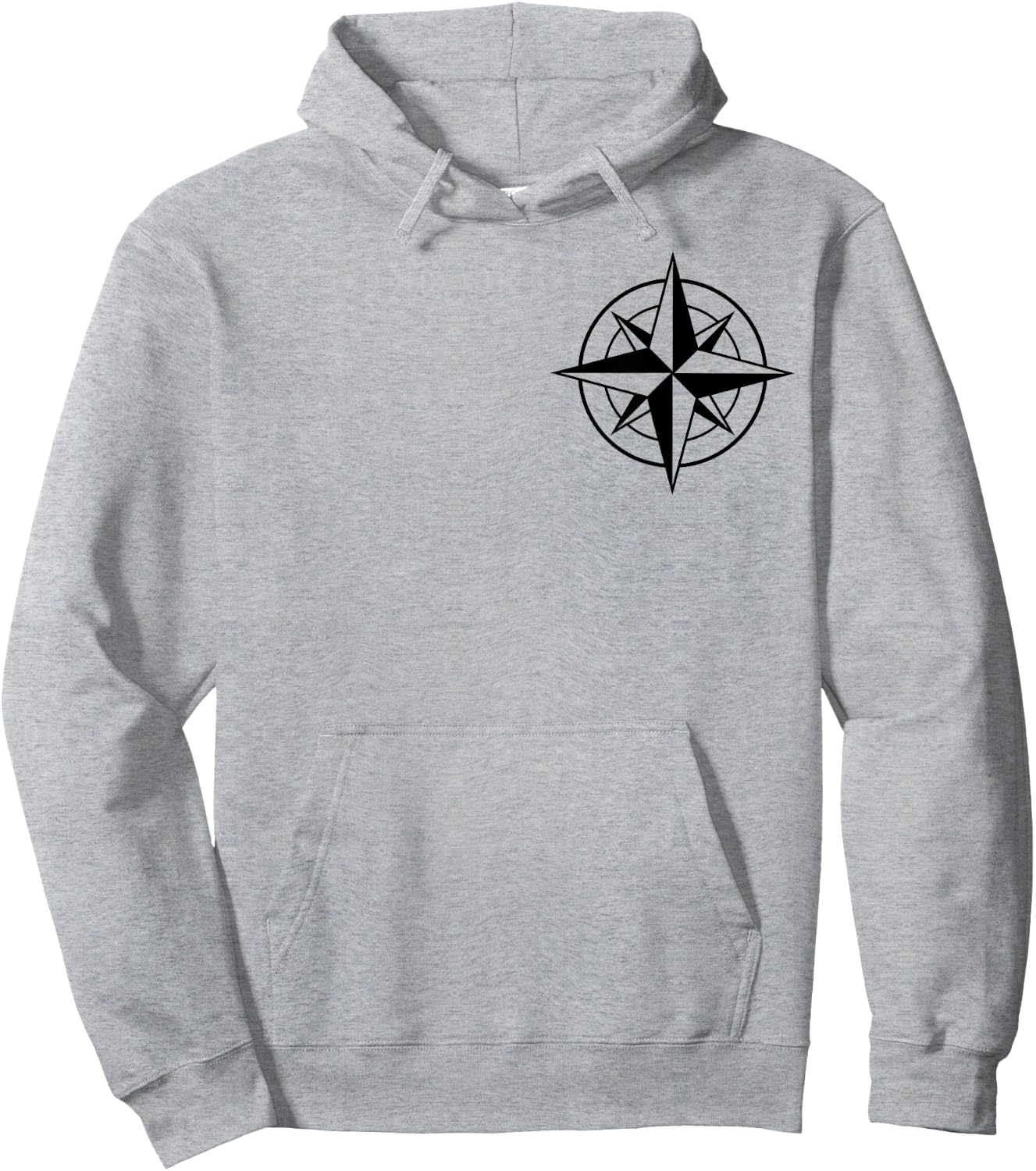 Not all who wander are lost front and back Hoodie - Hoodie | Ash