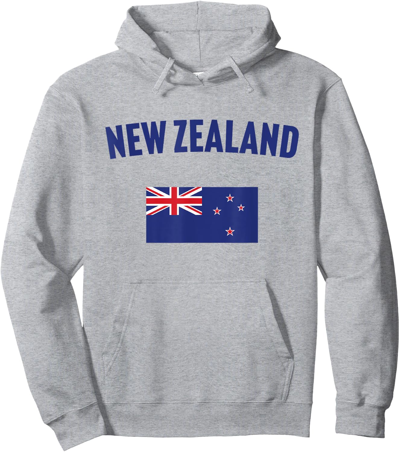New Zealand Flag Hoodie - Hoodie | Ash