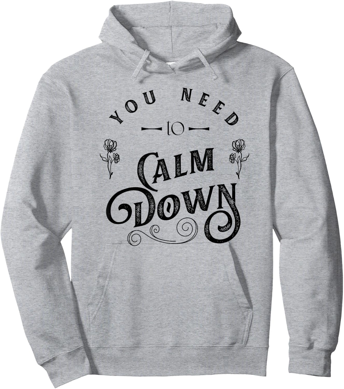 You Need To Calm Down Retro Cute Funny Hoodie - Hoodie | Ash