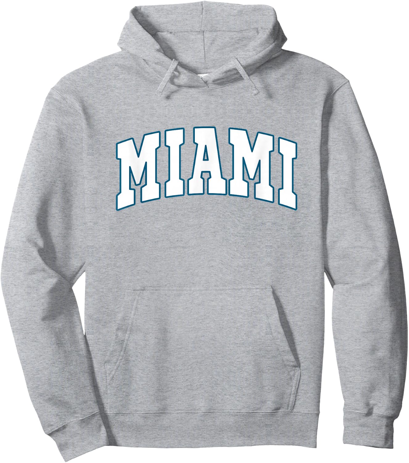 MIAMI - Throwback Design - Classic Hoodie - Hoodie | Ash