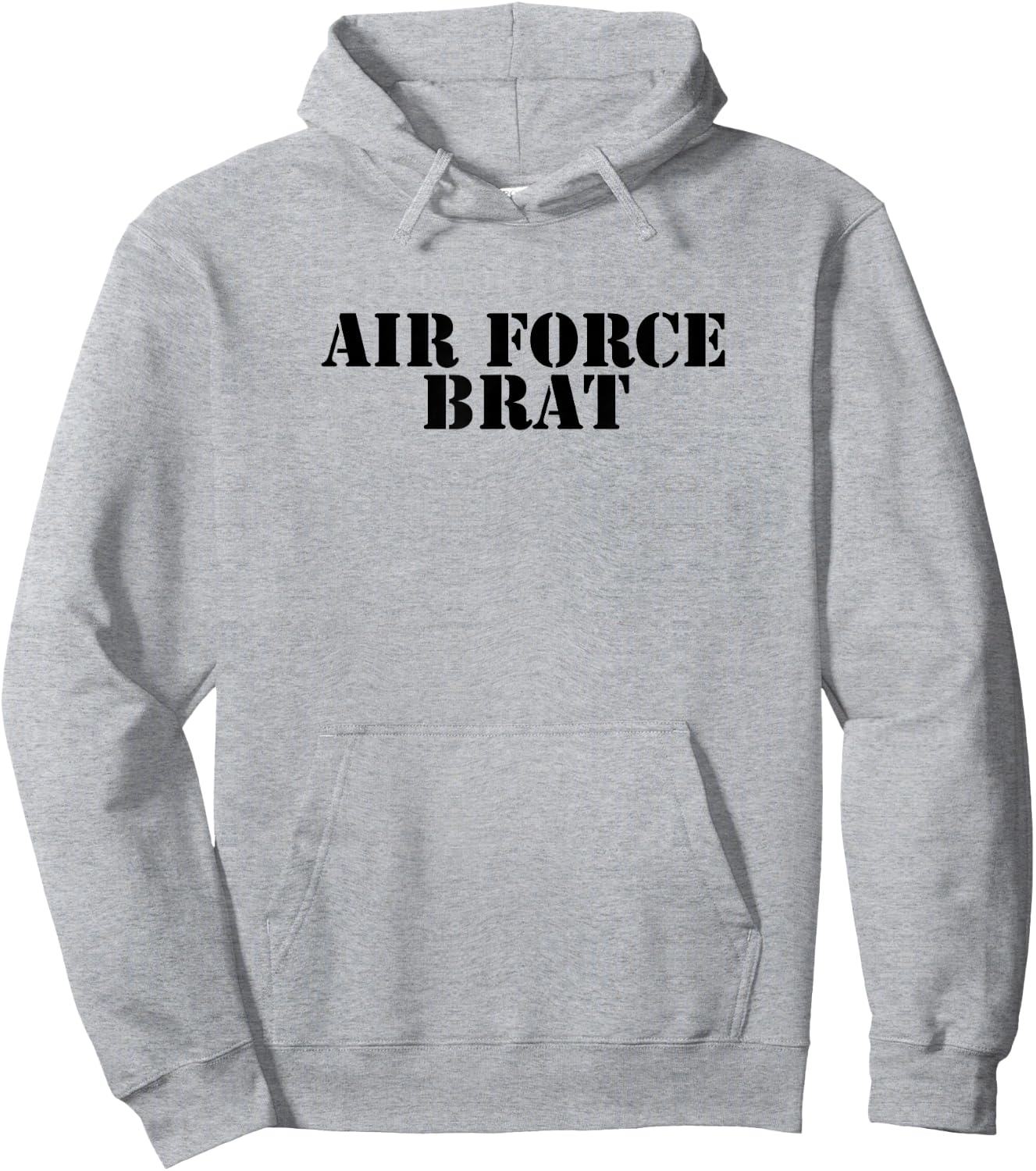 Proud Military Brat Child Of An Airman Hoodie - Hoodie | Ash