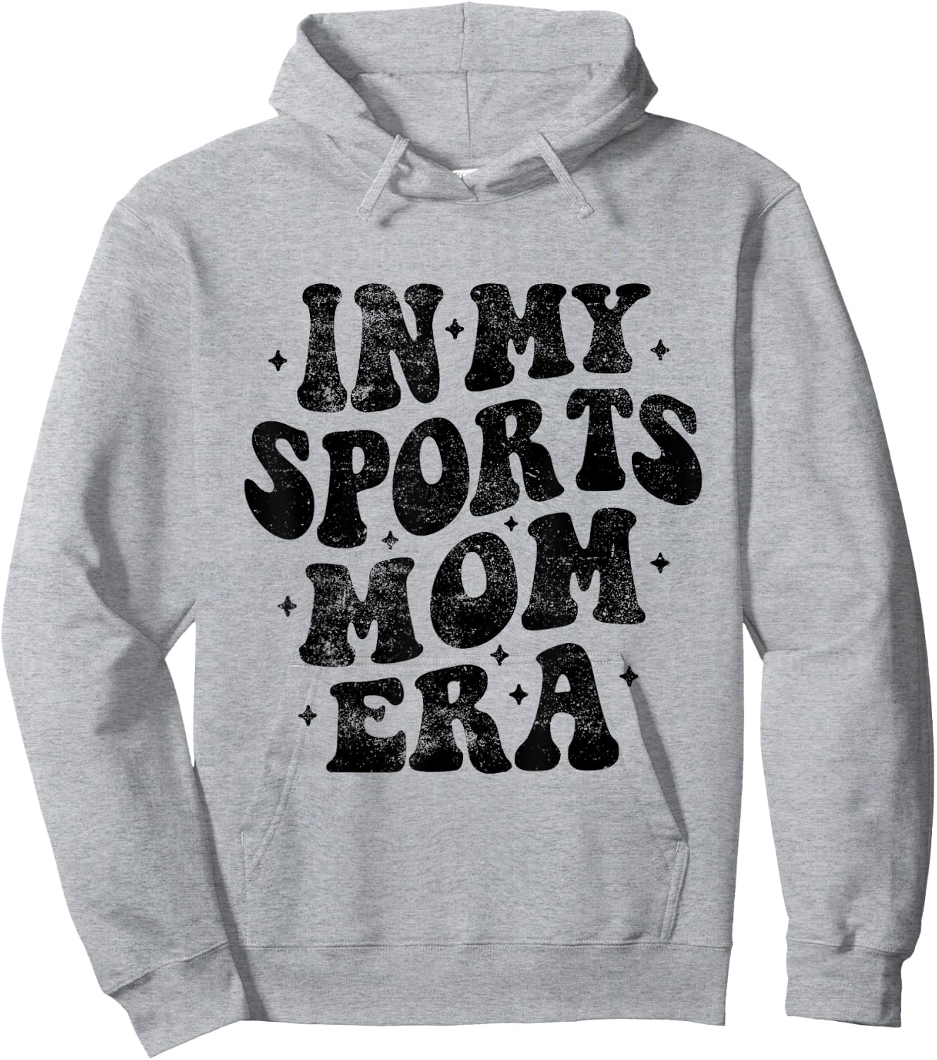 In My Sports Mom Era Funny Mothers Day Sport Hoodie - Hoodie | Ash