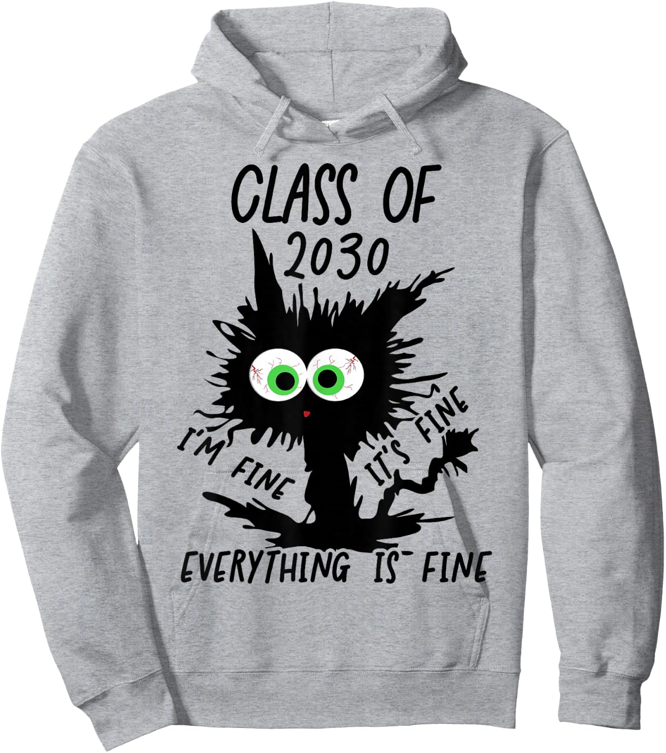 Class Of 2030 Hoodie - Hoodie | Ash