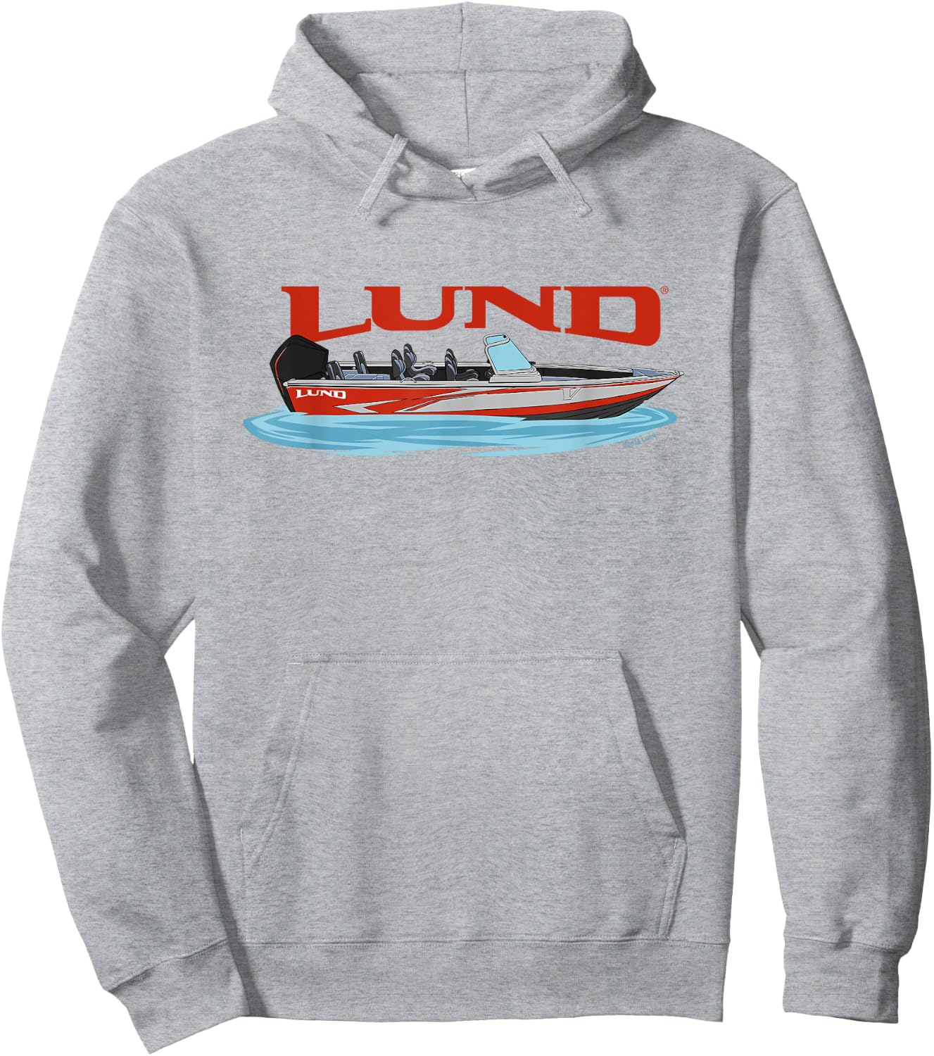 Lund Red Boat Hoodie - Hoodie | Ash