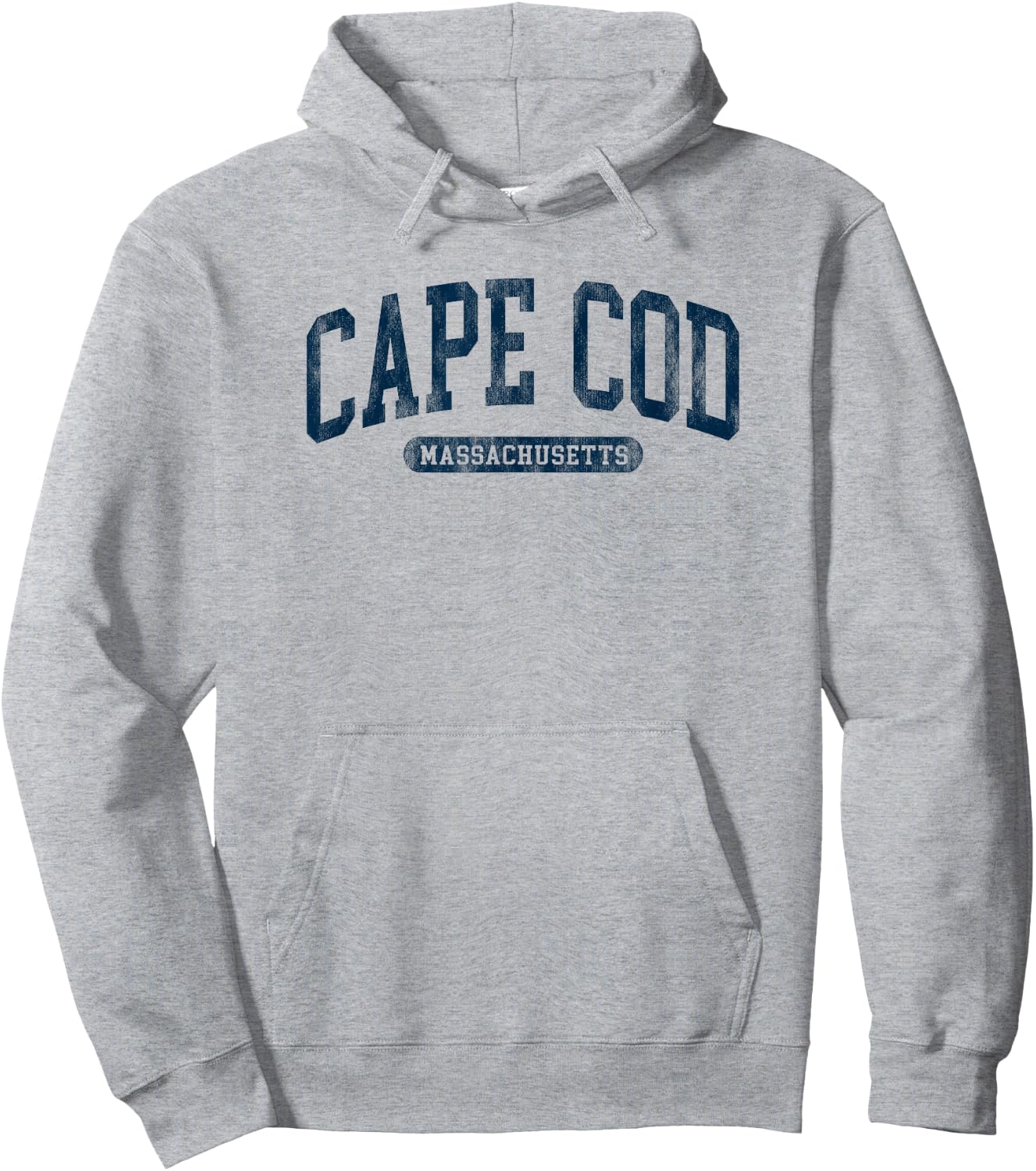 Cape Cod Massachusetts Retro Preppy Throwback Hoodie - Hoodie | Ash