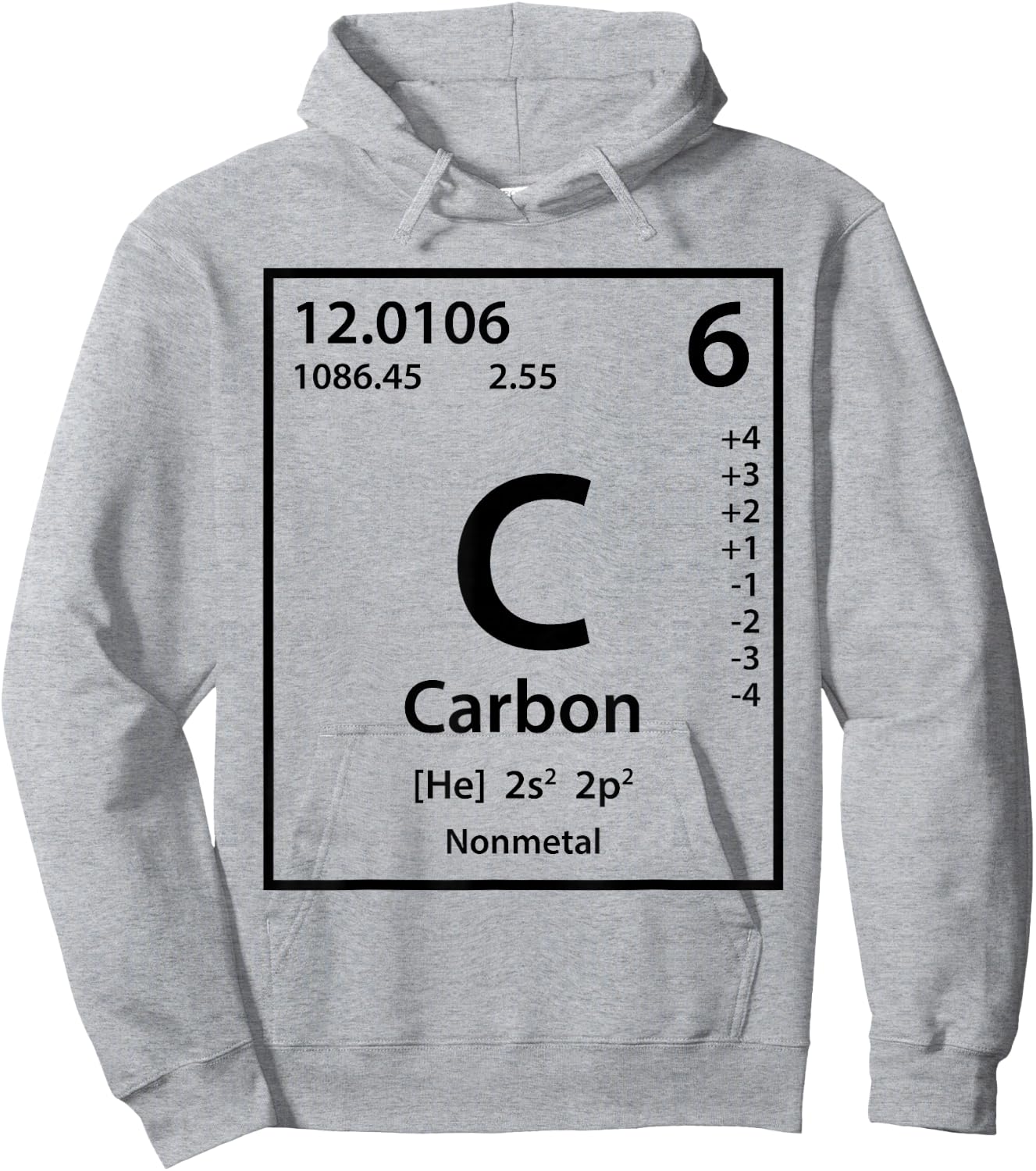 Carbon Element (black) Hoodie - Hoodie | Ash