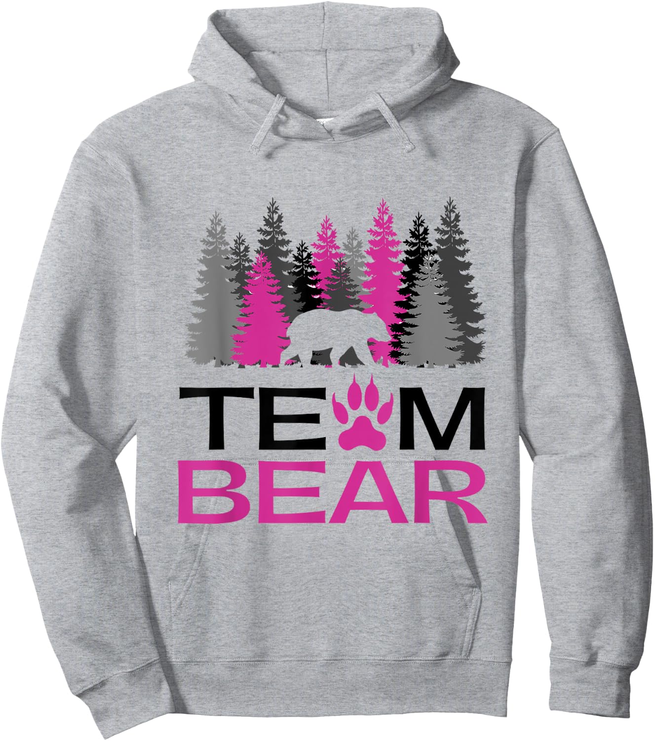 Team Bear Woman Pink Hoodie - Hoodie | Ash