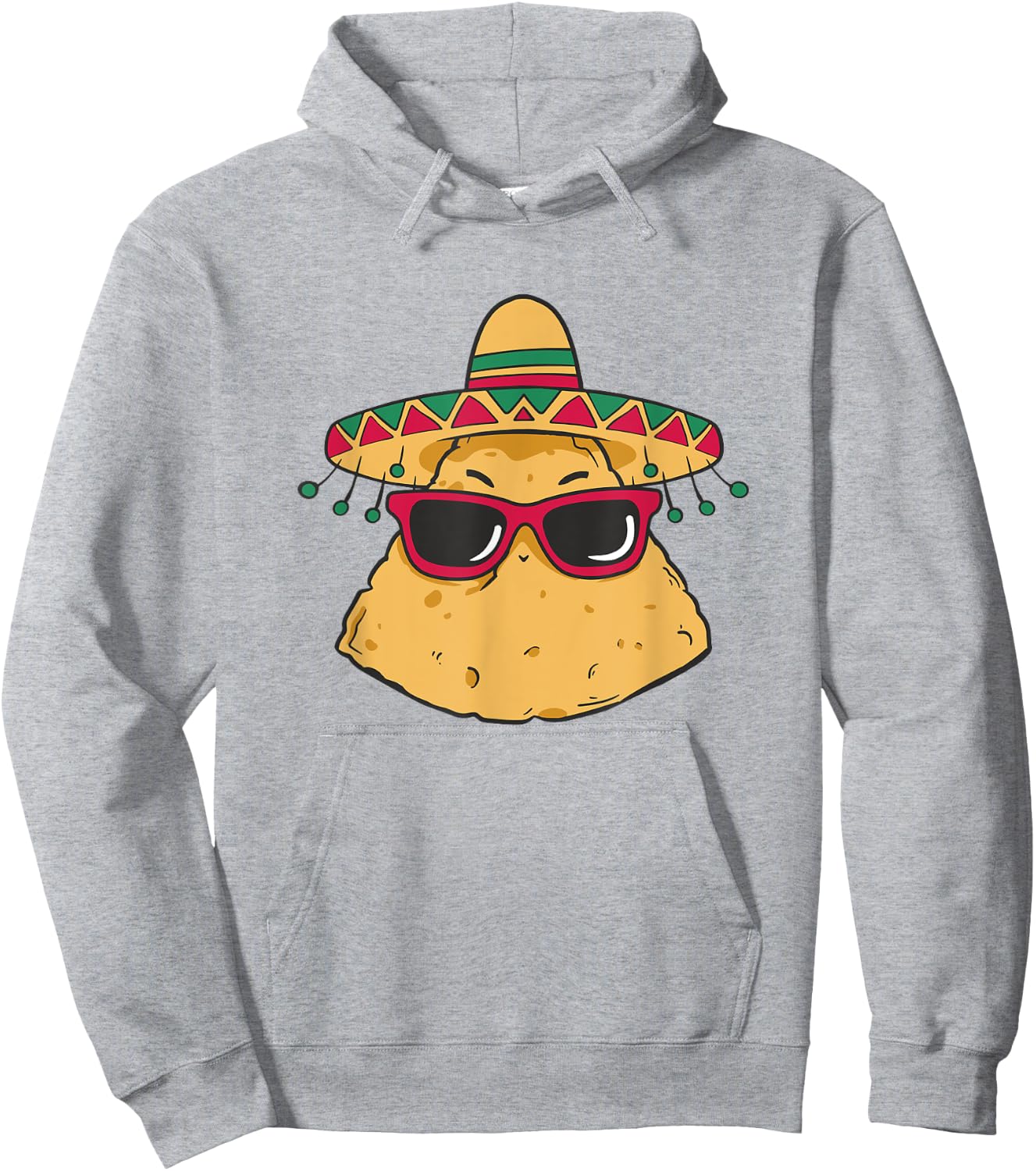 Cool Nacho Tortilla Chip Hoodie - Hoodie | Ash