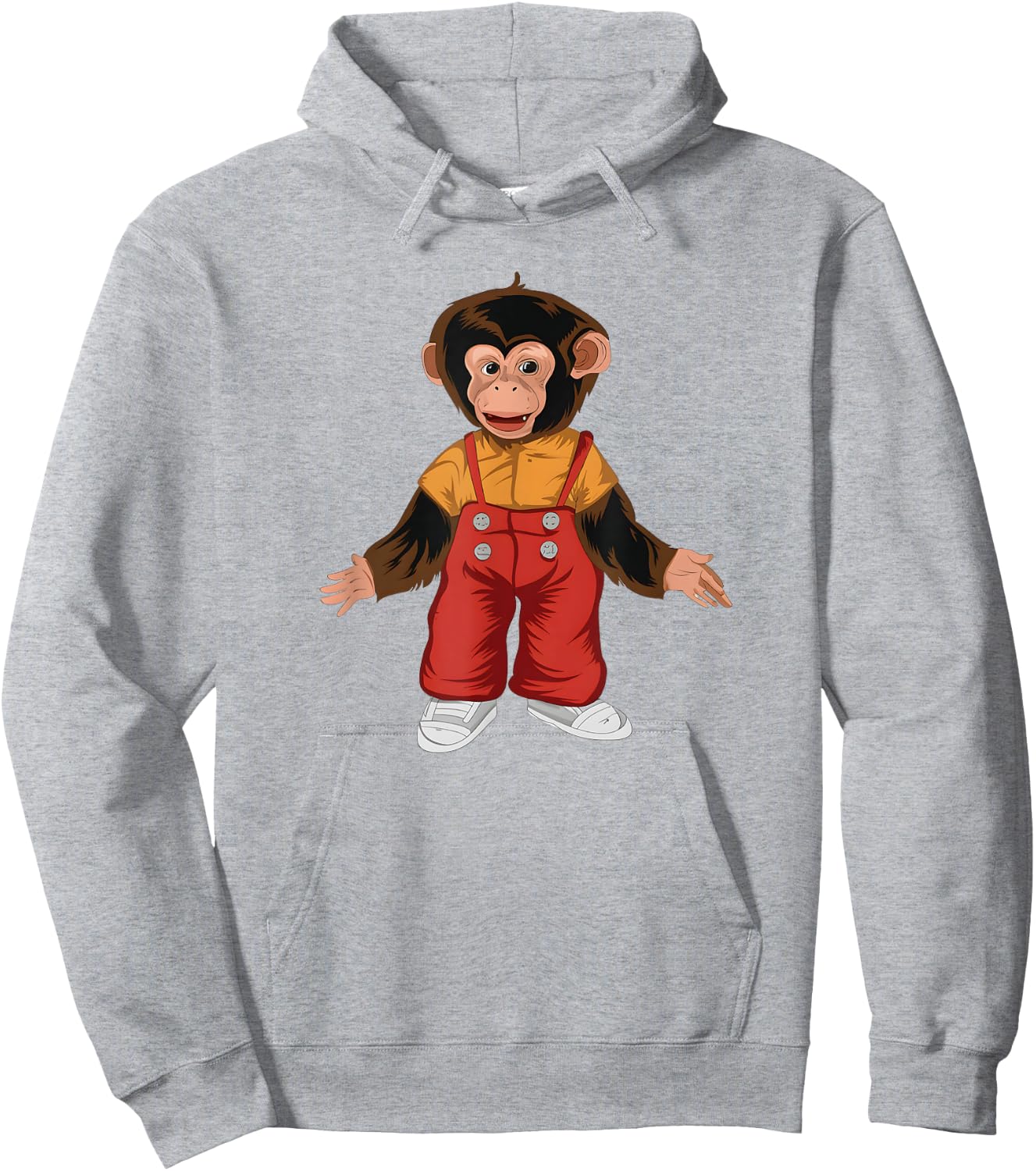 Howdie Doody Monkey Toy Hoodie - Hoodie | Ash