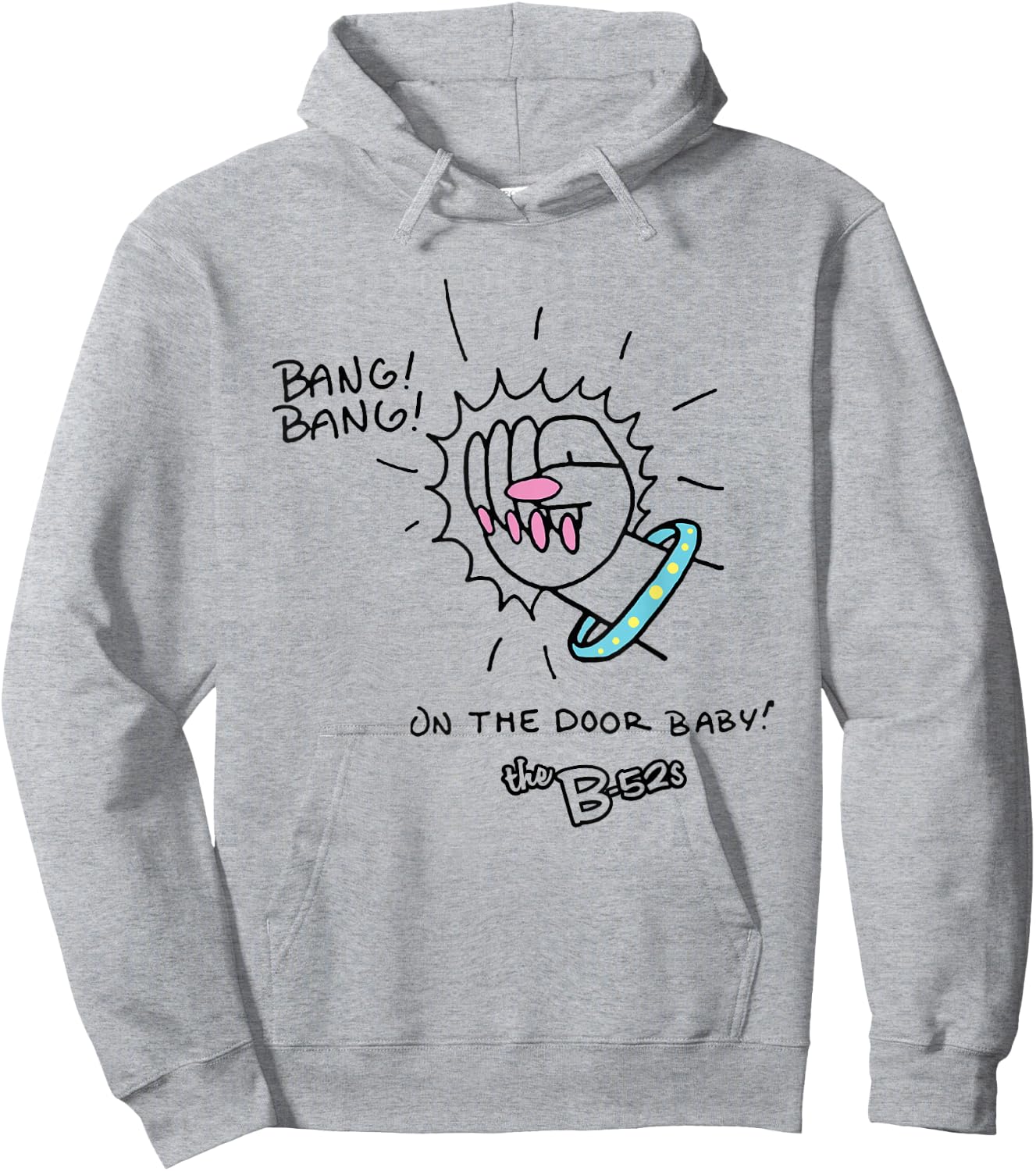 The B-52s - Bang Bang Hoodie - Hoodie | Ash
