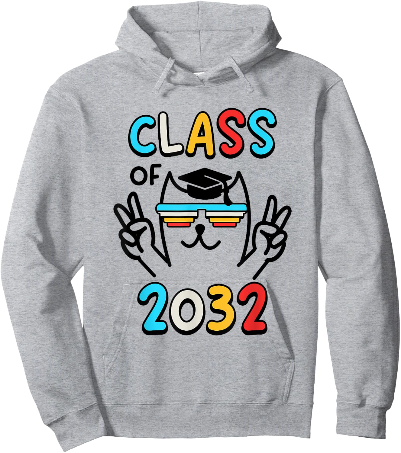 Class Of 2032 Hoodie - Hoodie | Ash