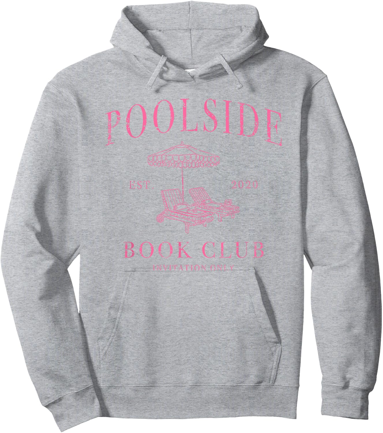 Poolside Book Club Hoodie - Hoodie | Ash