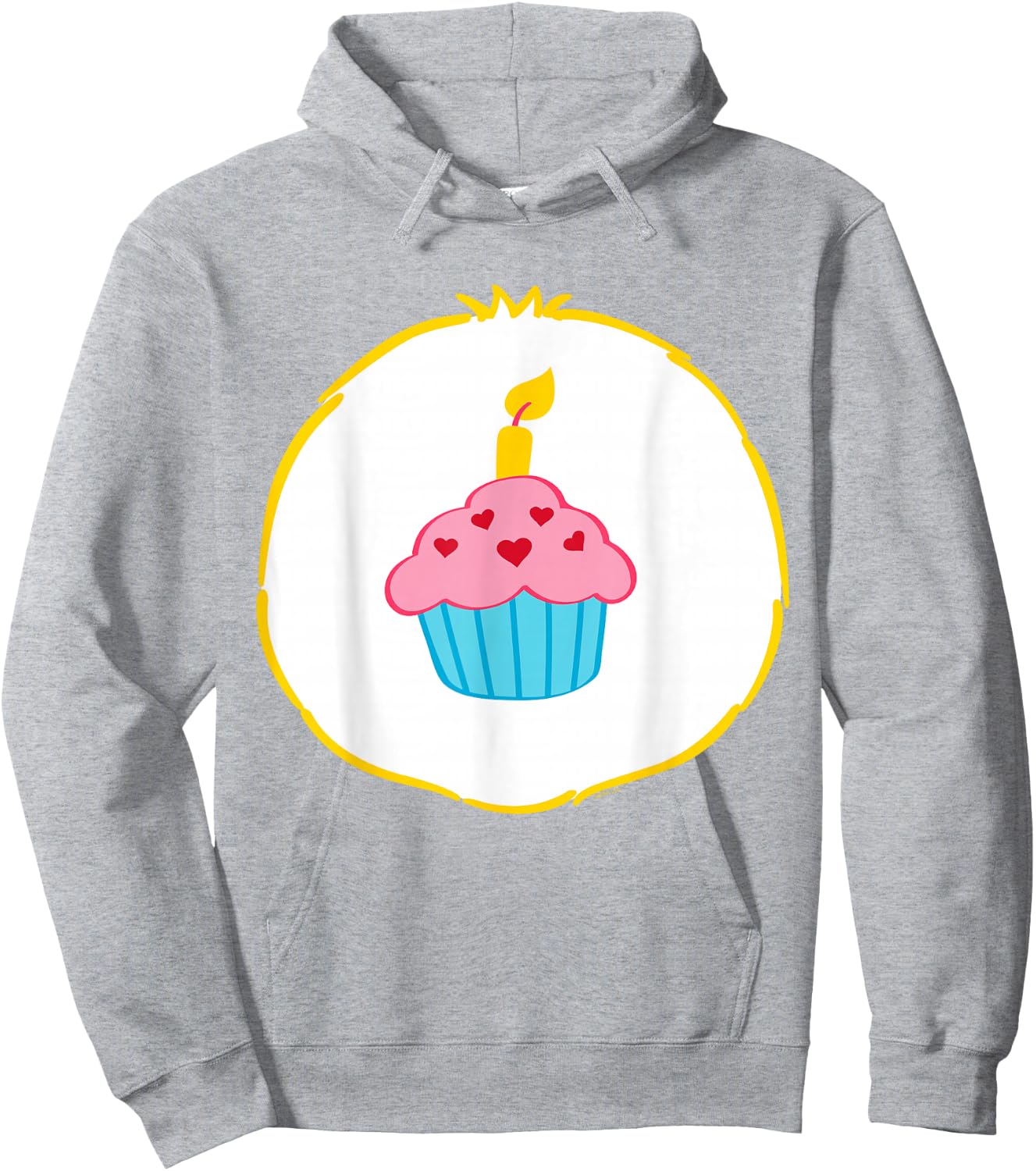 Care Bears Birthday Belly Halloween Costume Hoodie - Hoodie | Ash
