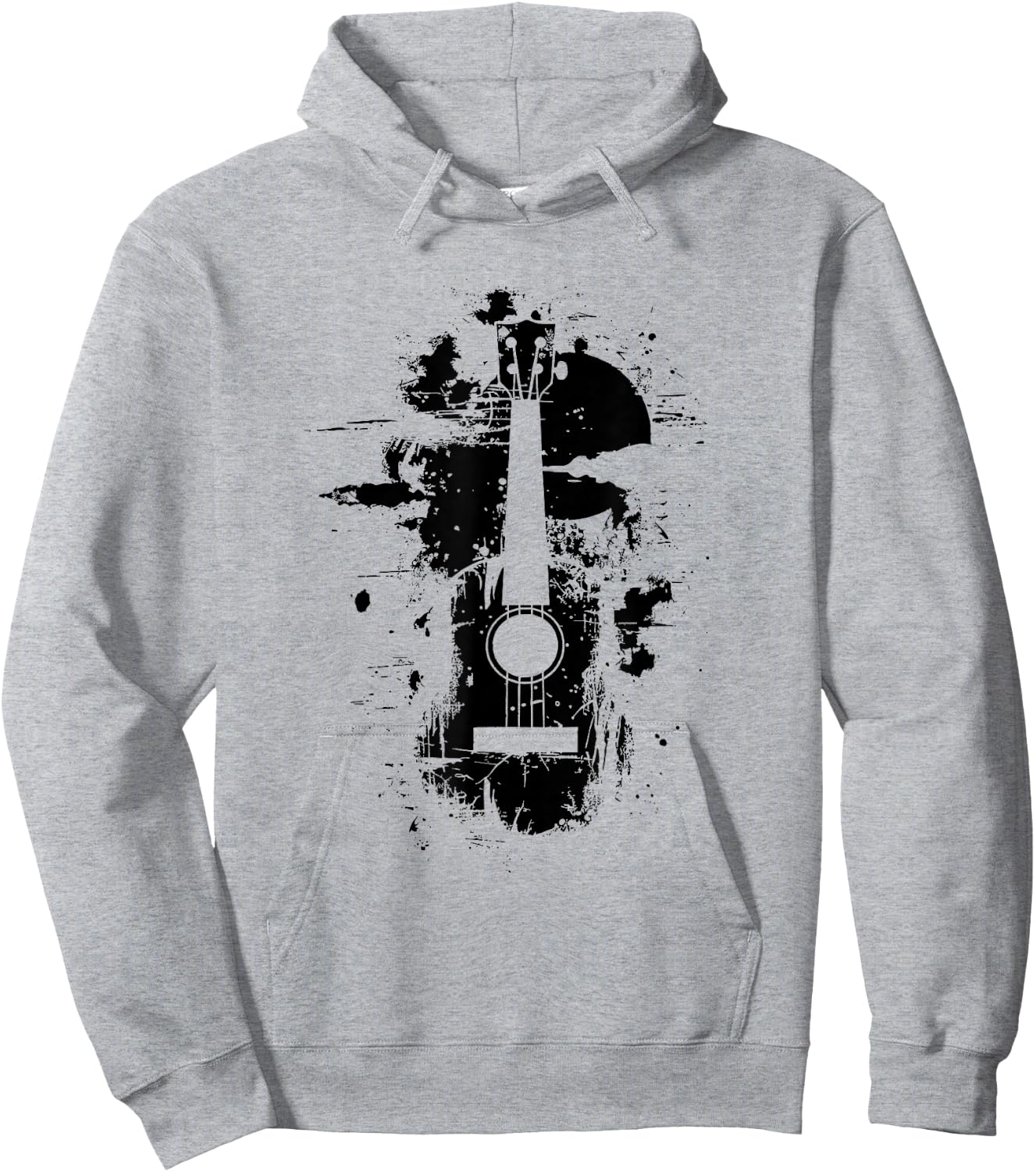 Ukulele Hawaii Hoodie - Hoodie | Ash
