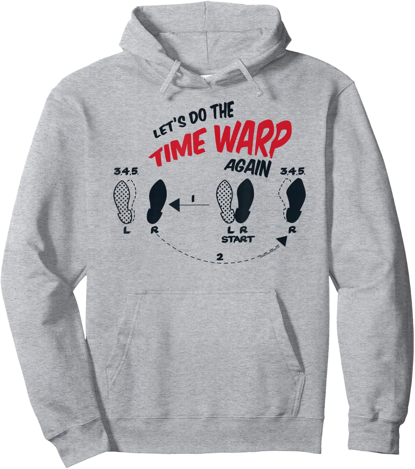 Rocky Horror Show Let's Do The Time Warp Again Hoodie - Hoodie | Ash
