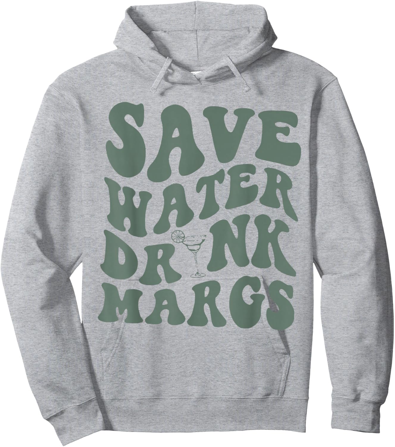 Save Water Drink Margs Alcoholist Tequila Lover Hoodie - Hoodie | Ash