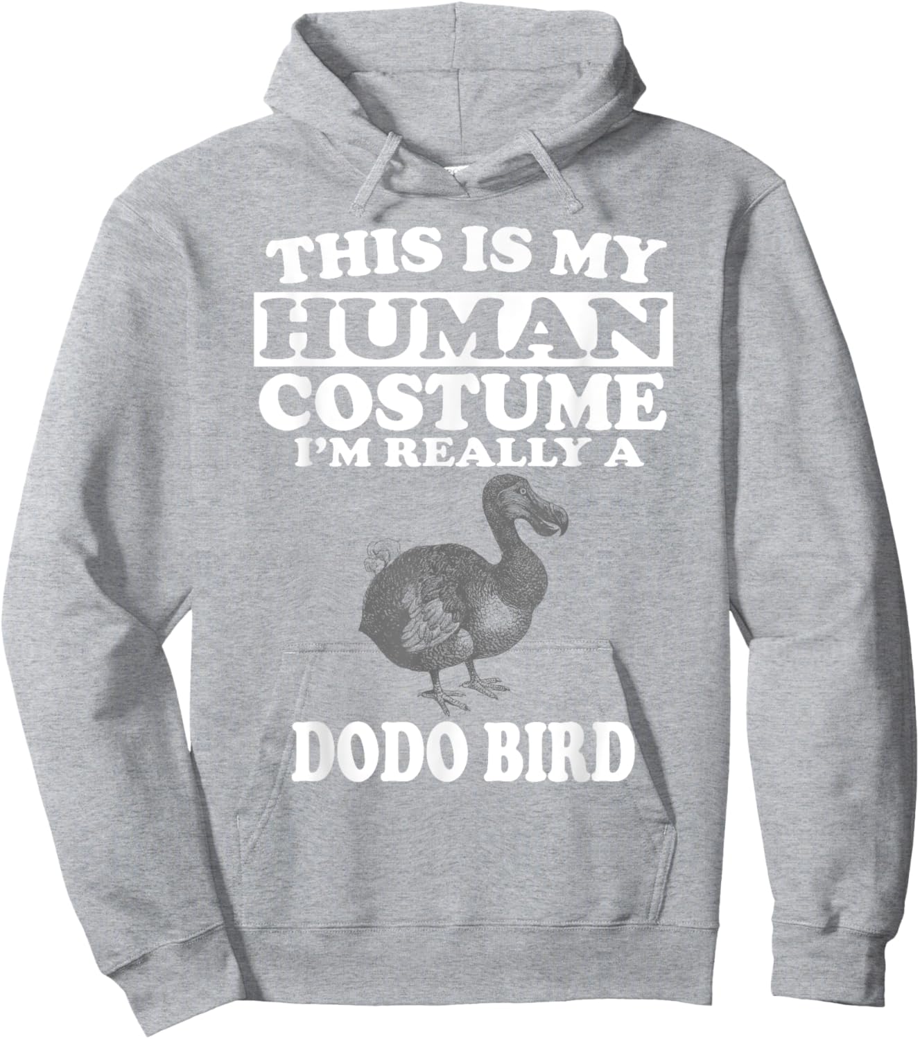 This Is My Human Costume I'm Really A Dodo Bird Hoodie - Hoodie | Ash