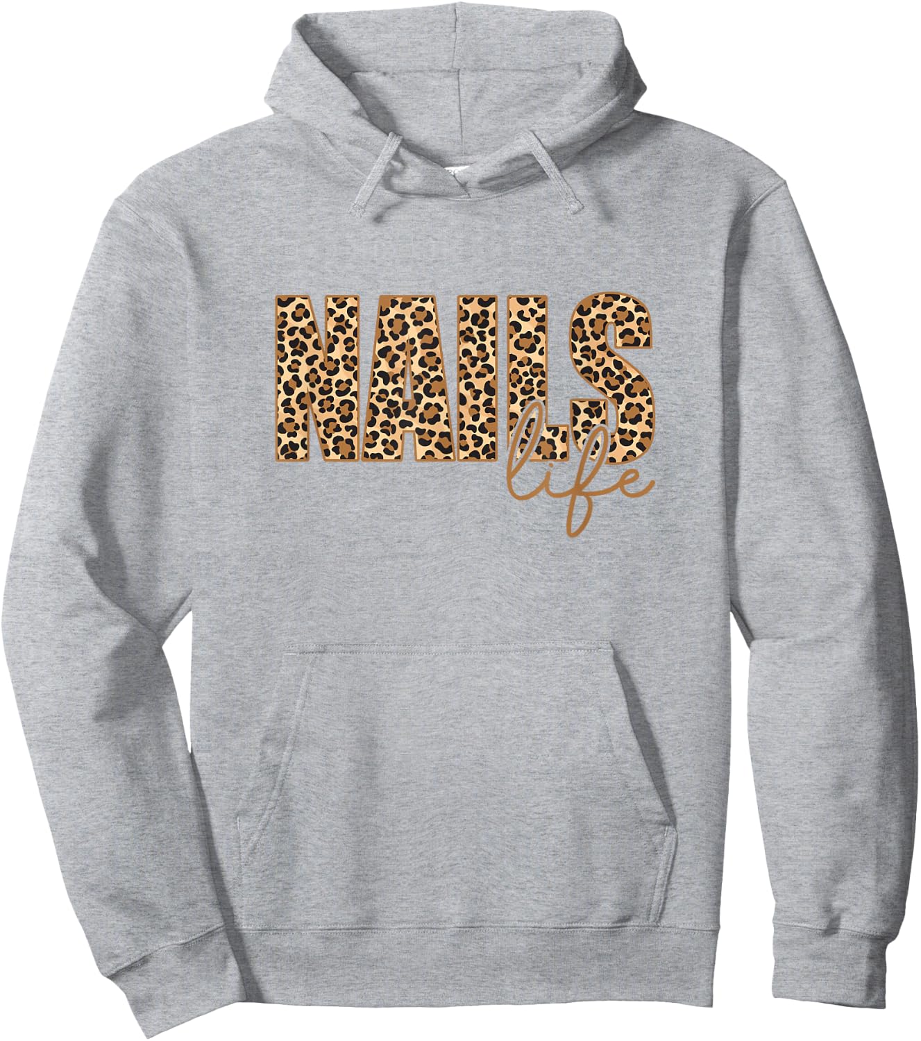 Nails Life Manicurist Nail Tech Hoodie - Hoodie | Ash