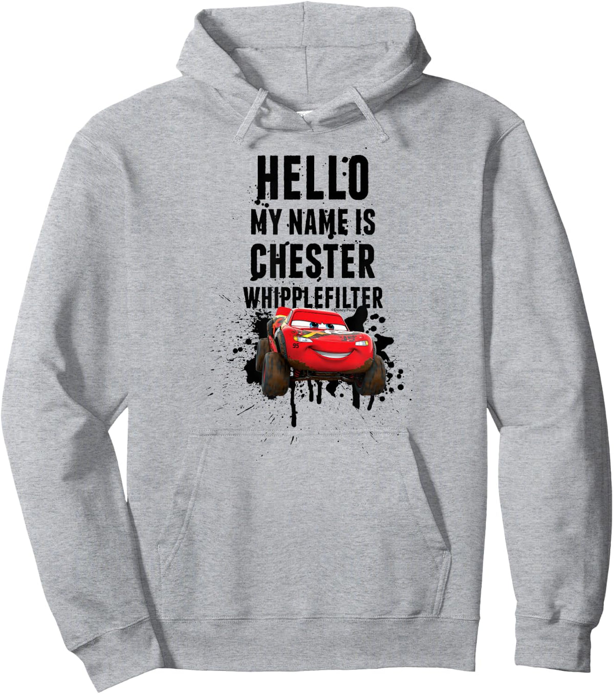 Cars - Hello My Name Is Chester Whipplefilter Hoodie - Hoodie | Ash
