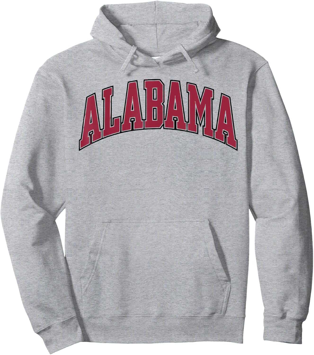 Alabama - Throwback Design Hoodie - Hoodie | Ash